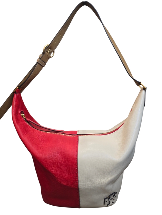 Tory Burch Handbags - Tory Burch McGraw Color Block Soft Hobo Bag